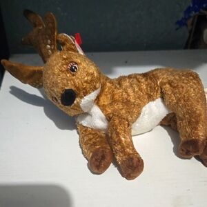 Brown Plush Deer Toy